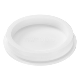 uxcell 1Pcs Silicone Hole Plug, Waterproof Round Rubber Stoppers Bottle Seal Plugs Tube Pipe End Caps for 105mm/4.13" Hole for Bathtub Bottle, White