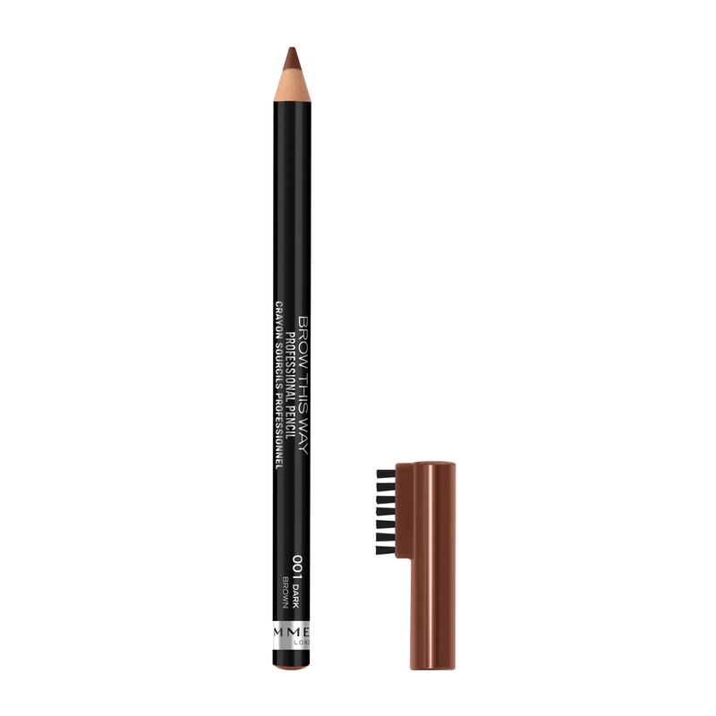 Rimmel Professional Eyebrow Pencil with Comb No. 001 - Dark