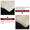 sourcing map Screen Printing Squeegee 2 Inch 55 Durometer Rubber