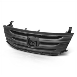 Factory Style Matte Black Front Bumper Grille Grill Assembly Compatible with 11-13 Honda Odyssey