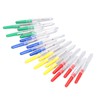 20Pcs Sewing Seam Rippers Stainless Steel Ergonomic Handle Red Mini