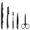 Eyebrow Razor, KAJUDA Eyebrow Kit, 5 in 1 Eyebrow Trimmer,