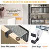 DAOTENGQL 10-tier Over The Door Pantry Organizer with Mesh Baskets,