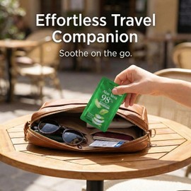 by.H Gel De Aloe Vera Tamaño Viaje(30 Mini Sobres)- Gel Orgánico Calmante Apto Para Viajar En Aviso - 98% Gel De Aloe Puro En Sobres, Alivia Las Quemaduras Solares, No Graso, Envase Portátil Para Viaj