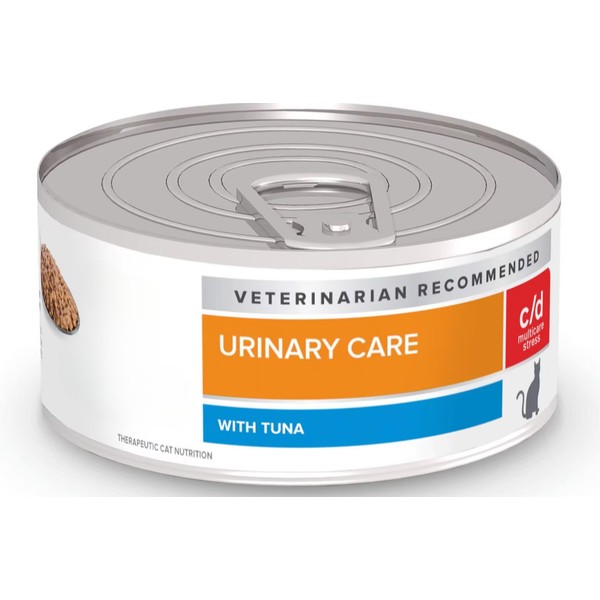 24 cans c/d Multicare Stress Urinary Care with Tuna Wet