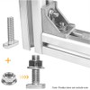 T Bolt M8x40 Hammer Head Screw Stainless Steel T Slotted