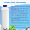 Water Filter Replacement for De’Longhi Coffee Machines – Compatible with