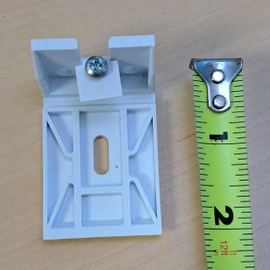 Blind Shade Repair Qty 2pc and 3pc. Brackets KIT for Honeycomb, Cellular, Duette, Applause Shades. Fit Hunter Douglas, Turnils, ALTA, Comfortex, M&B... (2 1/8" Long, 3/4" Cell, Large, 3)