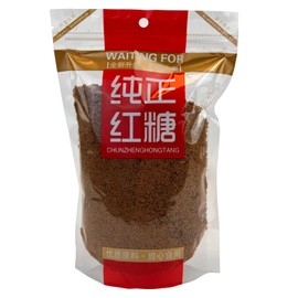 Black Sugar Powder from Yunnan, Pure Brown Sugar Sweetener for Cooking, Additive-Free (17.6oz)