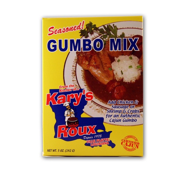 Kary's Roux Seasoned Gumbo Mix 5 oz