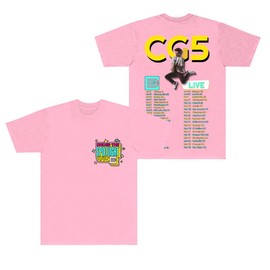 ZEALZRZSE ZEALZRZSE CG5 Under The Spotlight Tour Merch T-Shirts Cosplay Women Men Fashion Casual Short Sleeve Tee (Large,Pink)