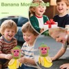 KryfxToy Stuffed Tung Banana Monkey Plush Toys,Brainrot Toys Game Funny