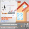 Relaxweex 50 Ft In Pipe Heating Cable Prevents from Freezing,