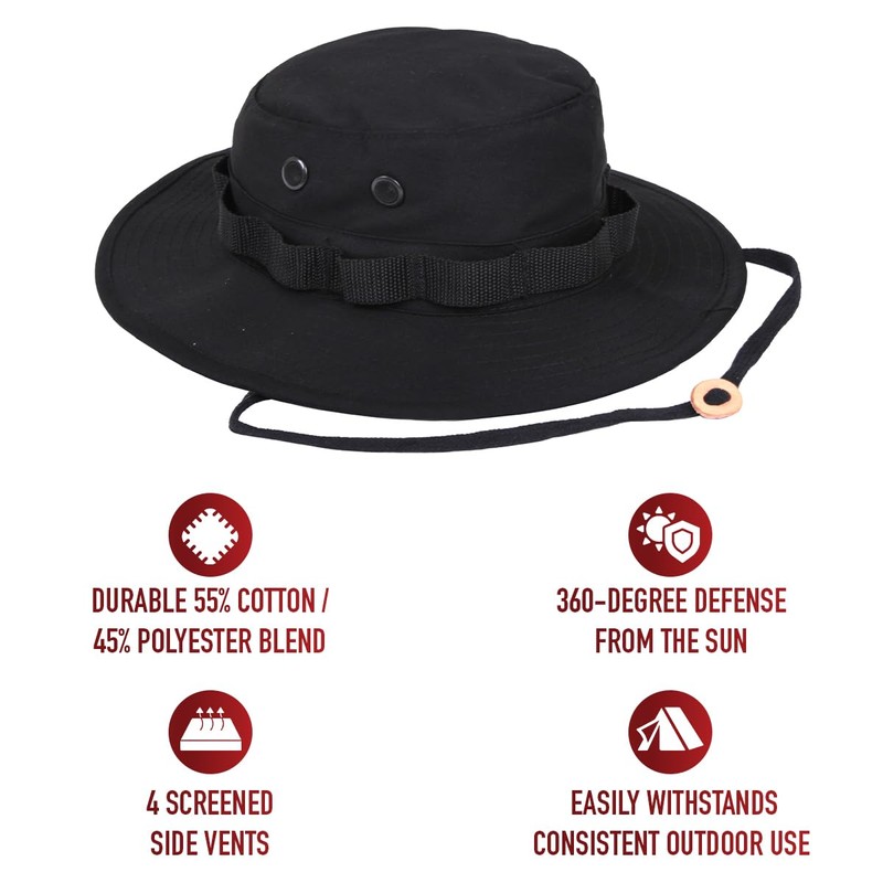 Rothco Boonie Hat - Defensa Solar definitiva para Aventuras al