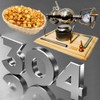 260ml Chinese Popcorn Maker, 304 Stainless Steel Popcorn Machine with