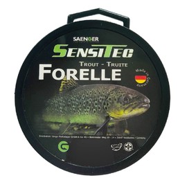 Sensitec Monofilie Nylon Fishing Line, 400 m, Target Fishing Line, Fishing String, Craft Line (Trout, 0.22 mm)