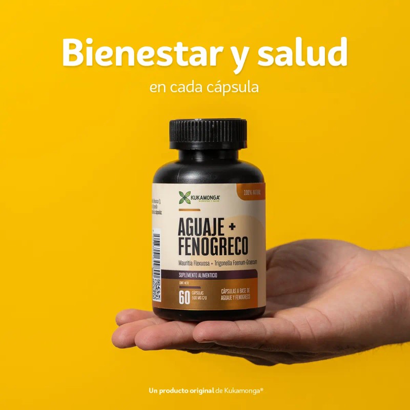 Aguaje Fenogreco Cáps