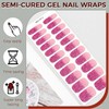 Semi Cured Gel Nail Strips - Gel Polish Material, No