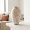 Rustic Handcrafted Wood Decorative Vase, Natural Wood, Farmhouse Style