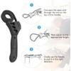 Ticfox Strap Lattice Wrench Adjustable Rubber Strap Key Jar 500mm