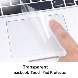 (3 Pack) Scratch-resistant Trackpad Screen Protector Case Skin with Clear Screen Protector Touch Pad Ultra Clear Screen Protector for MacBook Air 13 (Model: A1369 and A1466)