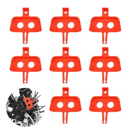 beejune Pack of 8 Bicycle Disc Brakes Spacers, Transport Safety Disc Brake, Disc Brake Bicycle Spacer, Bicycle Brake Spacer, for MTB Bicycle Accessories