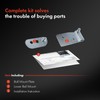 A-Premium Tailgate Assist Shock Compatible with Chevy Silverado & GMC
