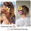 Flower Hair Claw Clips 6 Pcs Large Claw Clips for