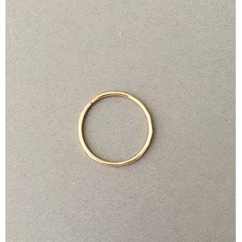 Gold Fill Hammered Stackable Ring also in Rose Gold and Sterling Silver