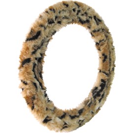 Bell Automotive 22-1-53183-A Universal Cheetah Plush Steering Wheel Cover