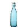 Bormioli Rocco Giara Bottle, Sky Blue (Pack of 6)