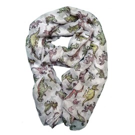 TracyTrends Dinosaur Scarf Gift for Women and Girls