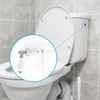 Colexy Toilet Handle Replacement Cistern Lever, Ceramic Toilet Flush Lever