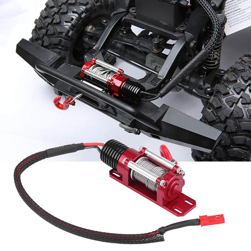 Joyzan RC Winch 1/10 Scale Crawler Winch Trailer Model Cars