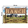 Geschenkeparadies 24 Tin Sign Welcome to The Ranch