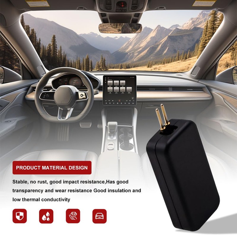 RGOAANC 4PCS Car SRS Airbag Simulator Tester, ABS Vehicle Airbag