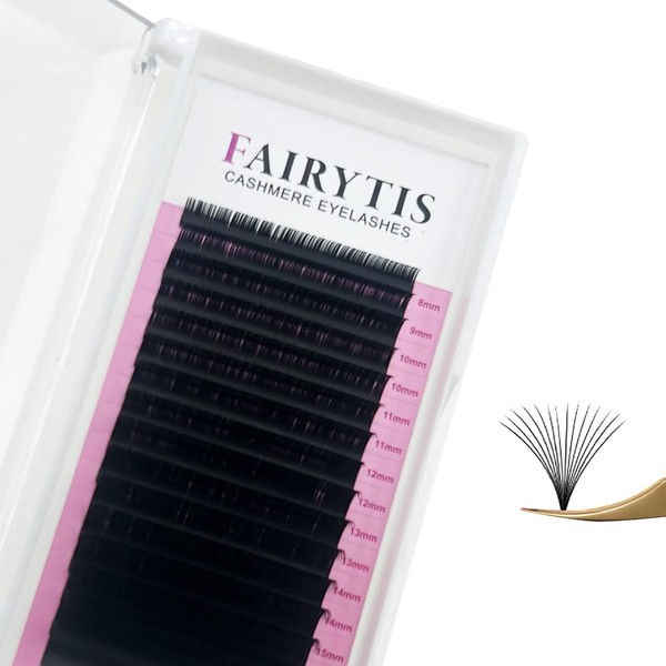 FAIRYTIS Classic Lash Extensions C/CC/D Curl 8-25mm Mixed & Single