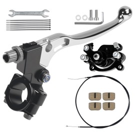 YUEARN Mini Bike Brake Lever Kit Accessories & Mini Bike Brake Caliper Fits for Coleman CT100U CC100X Baja DB30 Motovox MBX10 MBX11 MMB80 MMB105 79cc 97cc 100cc Powersports Parts
