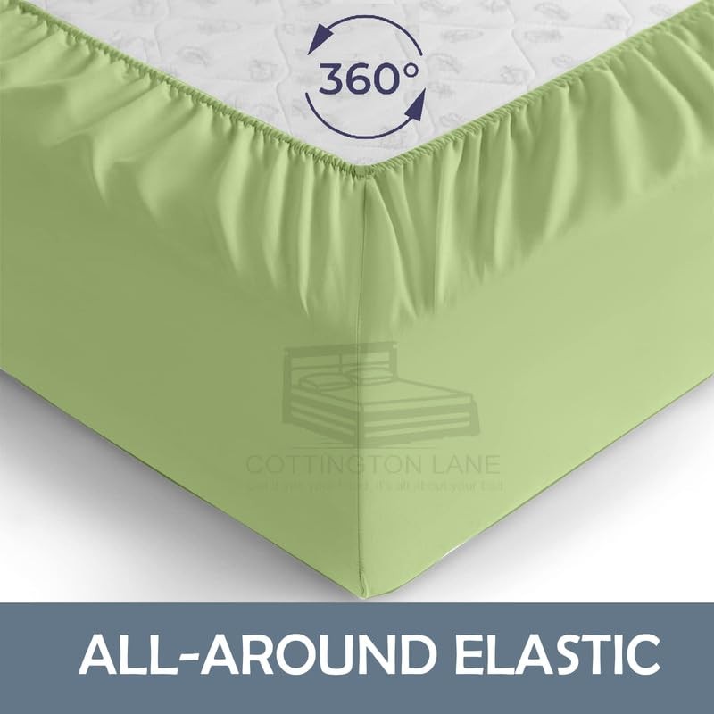 Cot Size 30 x 75 Fitted Sheet Only - 100%