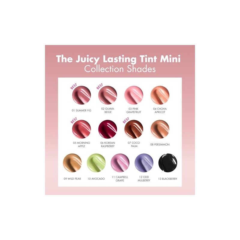 Rom Mini Tinte Juicy Últimas Duraciones Frambuesa Coreana