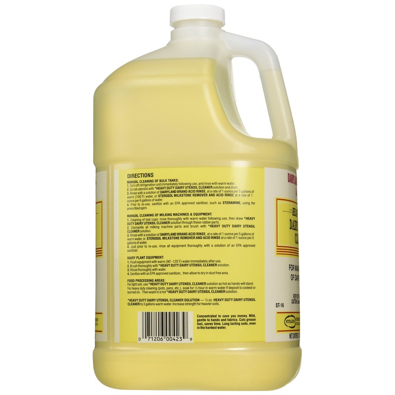 stearns packaging corporation st0016-db-gl10 Heavy Duty Dairy Utensil Cleaner, 1