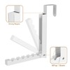2 Pack Over The Door Hangers, Folding Over The Door