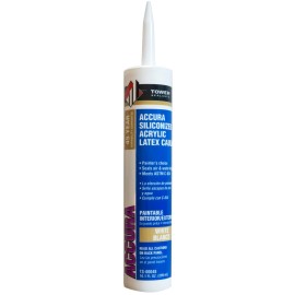 Tower Sealants TS-00048 10.0 fl-Ounce Accura Acrylic Adhesive Sealant, White