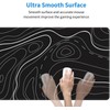 Alfombrilla de mouse grande para juegos de mapas topográficos, de