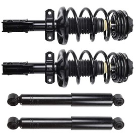 Spring Strut Assembly,OCPTY Complete Struts Shocks Fits 2003 2004 2005 2006 2007 Saturn Ion 172203 5668 Replace Strut