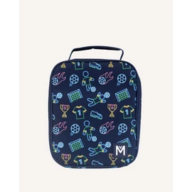MontiiCo Large Insulated Lunch Bag - Goal Keeper