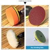 HOTCKB Pack of 2 Sanding Discs Angle Grinder 180 mm