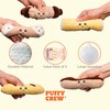 Puffy Crew Squeaky Dog Plush Toy, Bakery Bite_Stick Collection, 8",