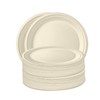 50PCS Disposable 9 Inch Plates Disposable Compostable Paper Tableware Set