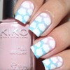 Whats Up Nails - Clouds Vinyl Stencils for Nail Art